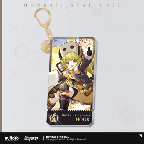 T220 "Honkai: Star Rail"Illustration Series Acrylic Pendant - Path of Destruction