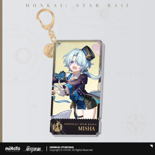 T220 "Honkai: Star Rail"Illustration Series Acrylic Pendant - Path of Destruction