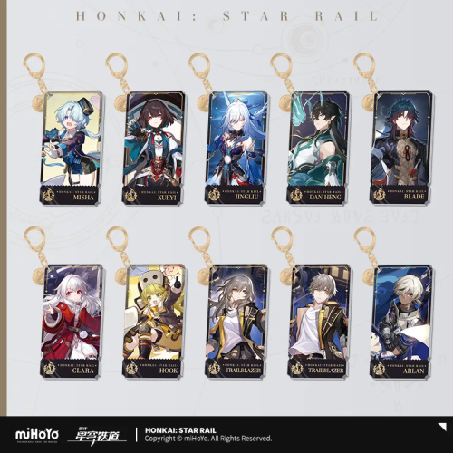 T220 "Honkai: Star Rail"Illustration Series Acrylic Pendant - Path of Destruction