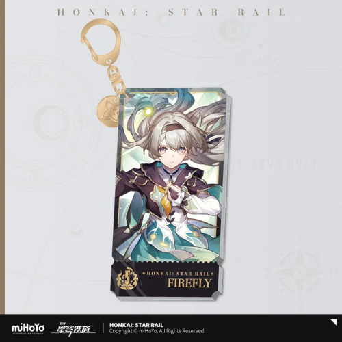 T220 "Honkai: Star Rail"Illustration Series Acrylic Pendant - Path of Destruction