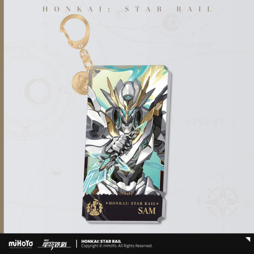 T220 "Honkai: Star Rail"Illustration Series Acrylic Pendant - Path of Destruction