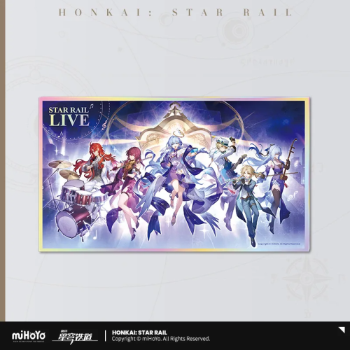 T221 "Honkai: Star Rail"Star Rail LIVE Series PET Chromatic Paper