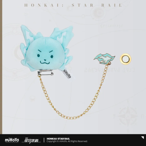 T224 "Honkai: Star Rail"Tail Uncle Theme Series Plush Badge