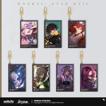 T225 "Honkai: Star Rail" Departure countdown series of liquid sand acrylic pendant