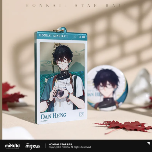 T227 "Honkai: Star Rail"Acrylic sand-flowing pendant of Train Journey Series