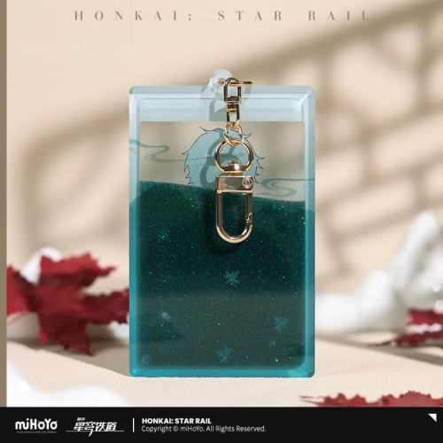 T227 "Honkai: Star Rail"Acrylic sand-flowing pendant of Train Journey Series
