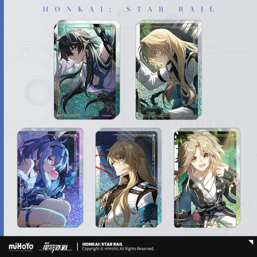 T228 "Honkai: Star Rail" Acrylic Sand-Flowing Ornament from the Light Cone Series