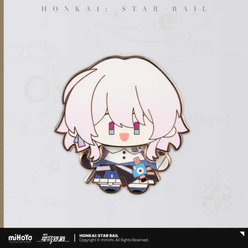 T230 "Honkai: Star Rail" Q-edition Doll Series Metal Badge