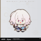 T230 "Honkai: Star Rail" Q-edition Doll Series Metal Badge