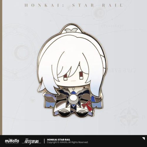 T230 "Honkai: Star Rail" Q-edition Doll Series Metal Badge
