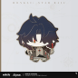 T230 "Honkai: Star Rail" Q-edition Doll Series Metal Badge