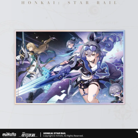 T233 "Honkai: Star Rail" Acrylic color paper of interstellar travel series