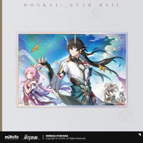 T233 "Honkai: Star Rail" Acrylic color paper of interstellar travel series