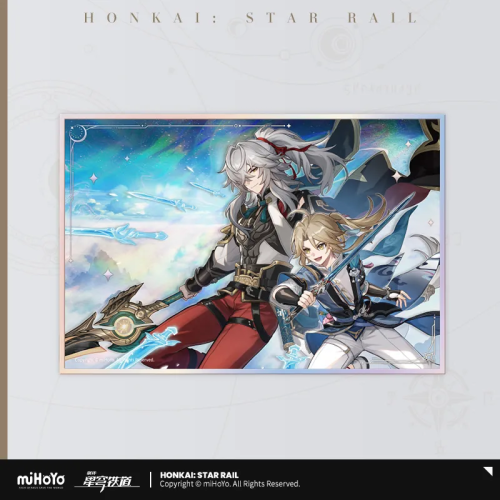 T233 "Honkai: Star Rail" Acrylic color paper of interstellar travel series