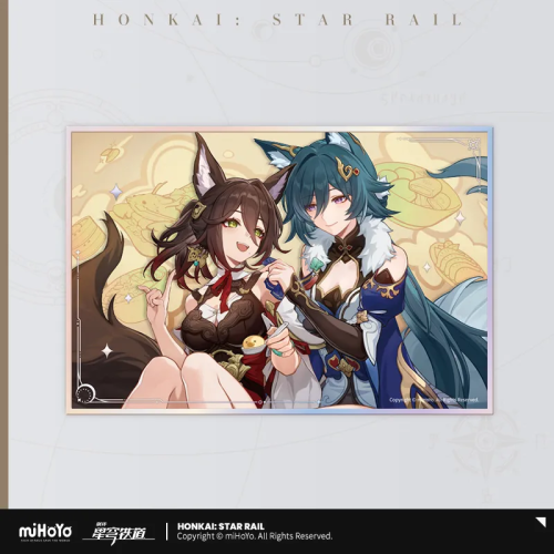 T233 "Honkai: Star Rail" Acrylic color paper of interstellar travel series