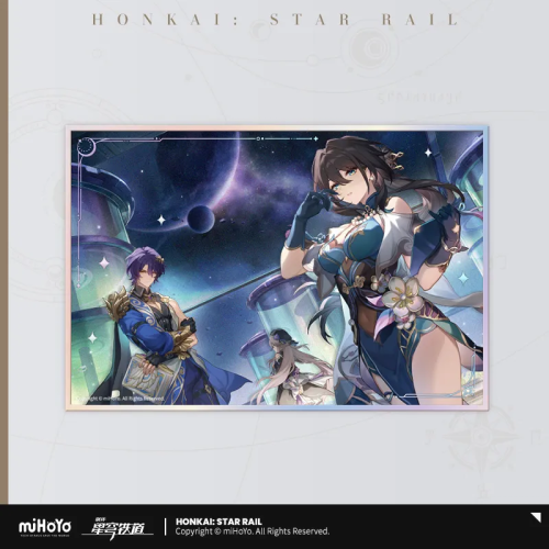 T233 "Honkai: Star Rail" Acrylic color paper of interstellar travel series