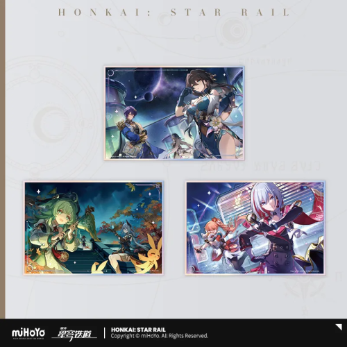 T233 "Honkai: Star Rail" Acrylic color paper of interstellar travel series