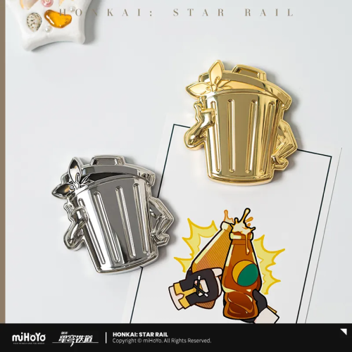 T238 "Honkai: Star Rail" Wang Xia's One Bucket Series Metal Fridge Magnets