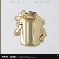 T238 "Honkai: Star Rail" Wang Xia's One Bucket Series Metal Fridge Magnets