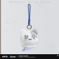 T240 "Honkai: Star Rail"Woo Woo series Woo Woo Bo plush pendant