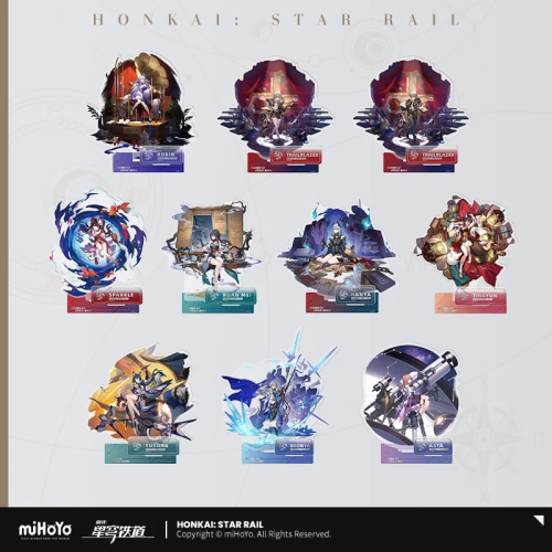 T242 "Honkai: Star Rail" Illustration Series Acrylic Stand -The Path of Harmony