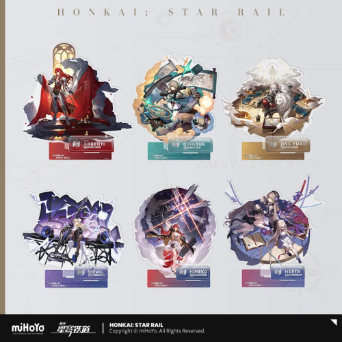 T244 "Honkai: Star Rail" Illustration Series Acrylic Stand -The Path of Wisdom and Knowledge