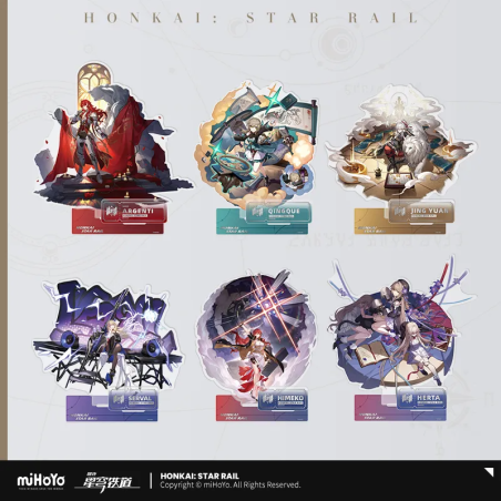 T244 "Honkai: Star Rail" Illustration Series Acrylic Stand -The Path of Wisdom and Knowledge