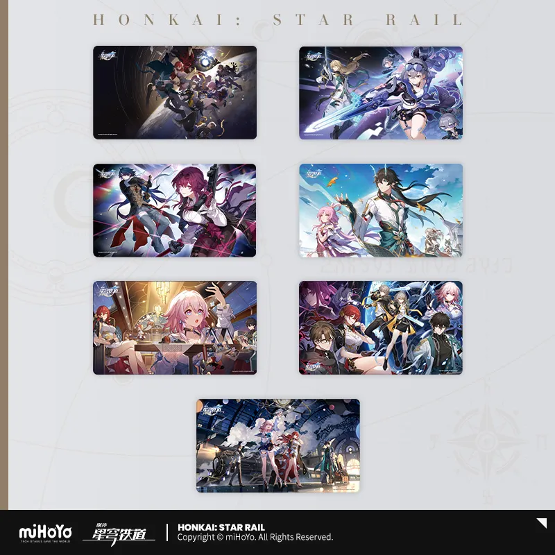 T248 "Honkai: Star Rail" Themed Series Large Mouse Pad & Desk Mat
