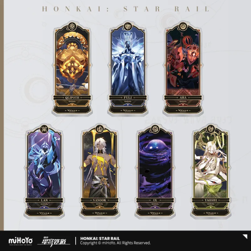 T250 "Honkai: Star Rail" A series of sand standing signs about the fable collection of starry sky