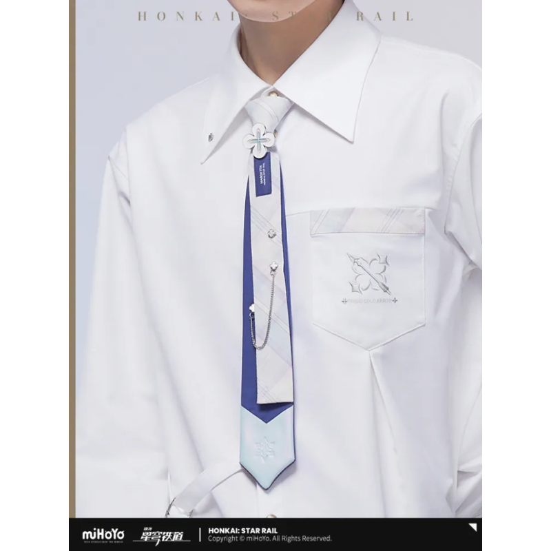 T252 "Honkai: Star Rail"March 7 Theme Impression Series Ties and Bow Ties