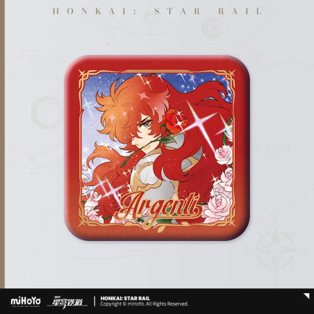 T190 "Honkai: Star Rail" Pure and Beautiful Unparalleled Collection Tinplate Enamel Badges