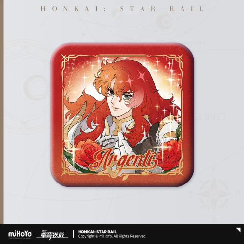 T190 "Honkai: Star Rail" Pure and Beautiful Unparalleled Collection Tinplate Enamel Badges