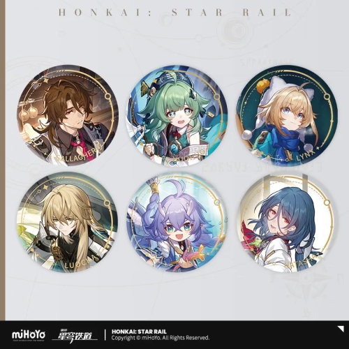 T198 "Honkai: Star Rail"Illustration series of tin badges - The Path of Abundance