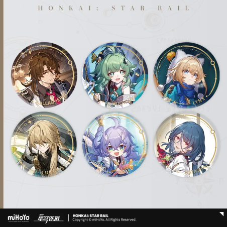 T198 "Honkai: Star Rail"Illustration series of tin badges - The Path of Abundance