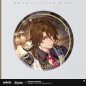 T198 "Honkai: Star Rail"Illustration series of tin badges - The Path of Abundance