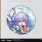 T198 "Honkai: Star Rail"Illustration series of tin badges - The Path of Abundance