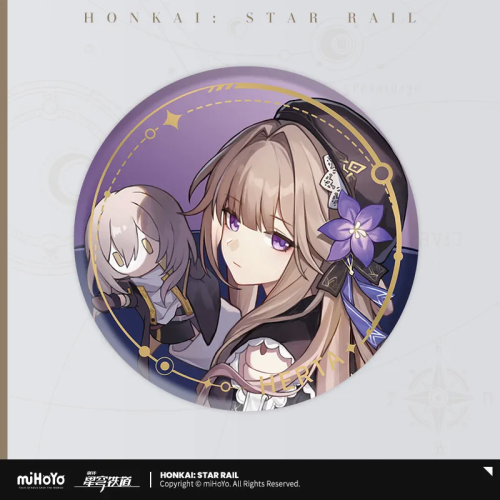T200 "Honkai: Star Rail" Illustration series of tin badges - The Path of Wisdom and Knowledge