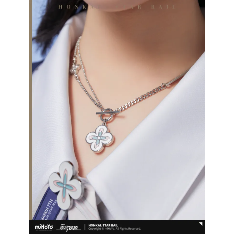 T267 "Honkai: Star Rail" March 7 theme series jewelry necklace brooch