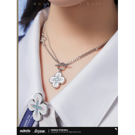 T267 "Honkai: Star Rail" March 7 theme series jewelry necklace brooch
