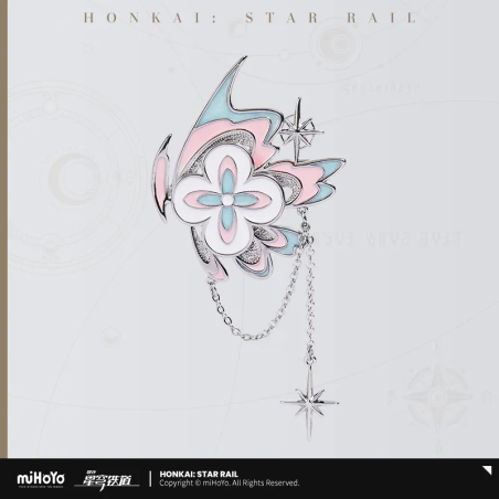 T267 "Honkai: Star Rail" March 7 theme series jewelry necklace brooch