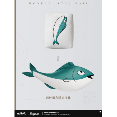 T273 "Honkai: Star Rail" Qingque Celestial Jade 2-Way Throw Pillow