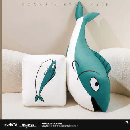 T273 "Honkai: Star Rail" Qingque Celestial Jade 2-Way Throw Pillow