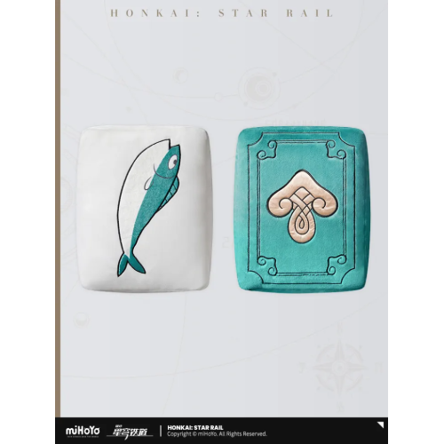 T273 "Honkai: Star Rail" Qingque Celestial Jade 2-Way Throw Pillow
