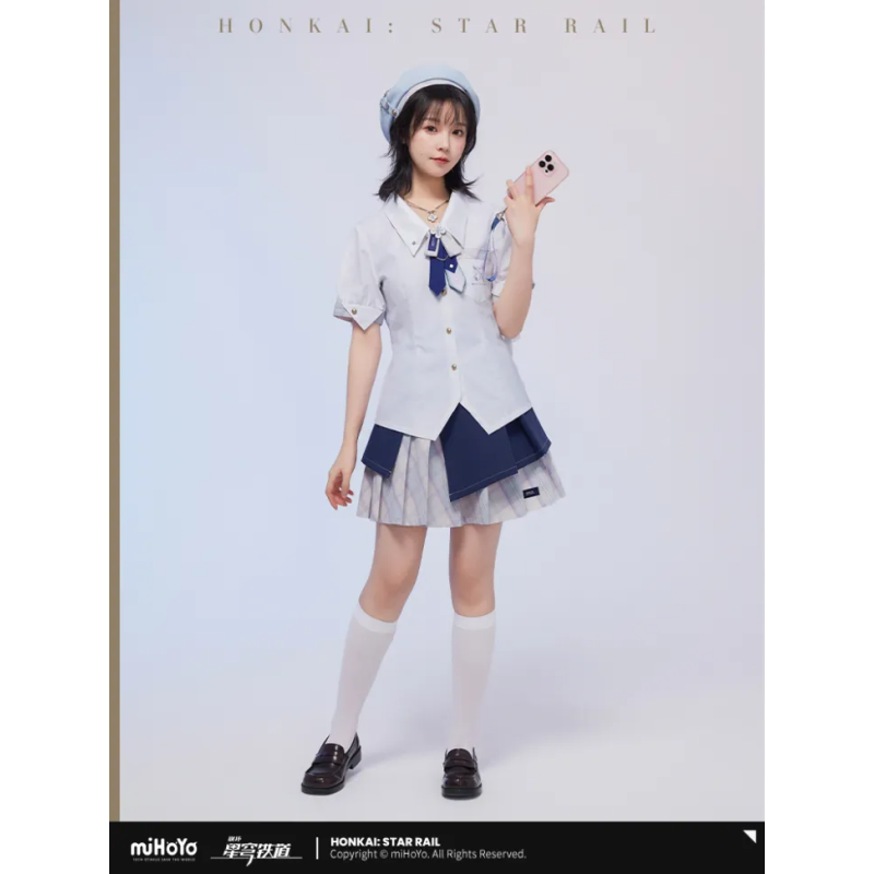 T274"Honkai: Star Rail" March 7th Theme Impression Series Short-sleeved Shirt