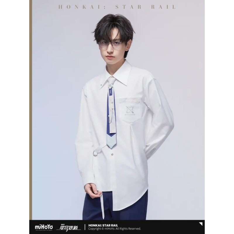 T275 "Honkai: Star Rail" March 7th Theme Impression Series Long-sleeved Shirt