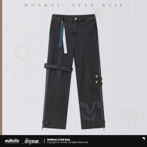 T281 "Honkai: Star Rail" Danheng theme impression series jeans