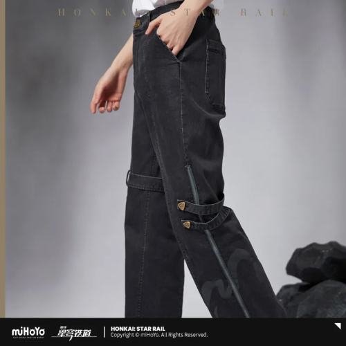 T281 "Honkai: Star Rail" Danheng theme impression series jeans