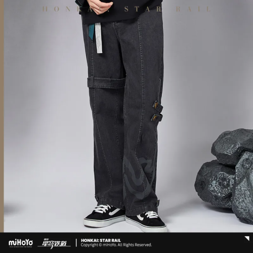 T281 "Honkai: Star Rail" Danheng theme impression series jeans