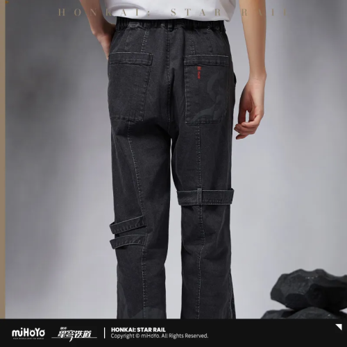 T281 "Honkai: Star Rail" Danheng theme impression series jeans